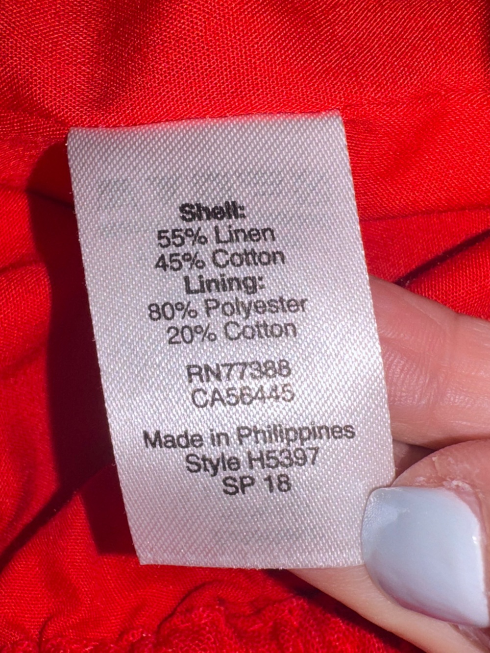 J. Crew Bright Red Scallop Hem Mini Skirt - Picture 4 of 6